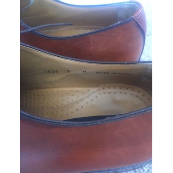 MAGNANNI pascual brown leather oxfords- Size 9 M - Picture 7 of 8